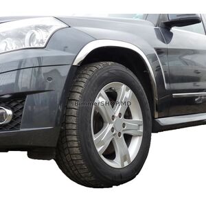 Накладки на арки из нержавейки (4 шт) Mercedes GLK сlass X204 2008-2015 гг.