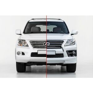 Комплект обвеса рестайлинг авто 2008-2012 на 2012-2016 F-Sport Lexus LX570/450d 2008-2022 гг.
