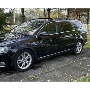 Накладки на арки SD/SW (4 шт, черные, ABS) Volkswagen Passat B7 2012-2015 гг.