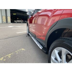 Боковые пороги Оригинальный дизайн (2 шт) Kia Stonic 2017- гг.