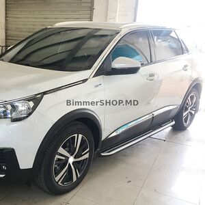 Боковые Подножки Original V1 (2 шт, Алюминий) Peugeot 5008 2016-2023 гг.