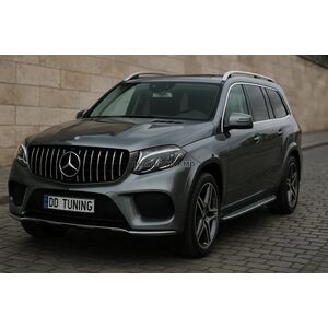 Передняя решетка радиатора GT Panamericana (для GLS) Mercedes GL/GLS сlass X166 2012-2019 гг.