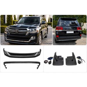 Комплект обвесов 2016-2021 (Executive 2019) Белый Toyota Land Cruiser 200 2007-2021 гг.