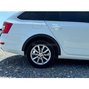 Расширители арок SW 2013-2016 (4 шт., черный ABS) Skoda Octavia III A7 2013-2019 гг.