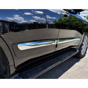 Комплект дверных молдингов (2008-2016) Черный Lexus LX570/450d 2008-2022 гг.
