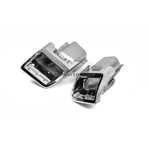 Насадки на глушитель Autobiography (2 шт, нержавейка) Range Rover III L322 2002-2012 гг.