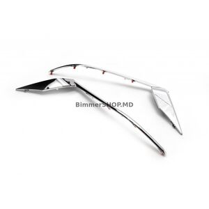 Реснички на фары (2 шт., для LED) Toyota Land Cruiser Prado 150 2009-2023 гг.