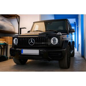 Передняя Решетка (GT Panamericana, без Хрома) Полностью Черная Mercedes G сlass W463 1990-2018 гг.