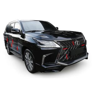 Комплект обвеса BlackEdition (для TRD 2016+) Lexus LX570/450d 2008-2022 гг.