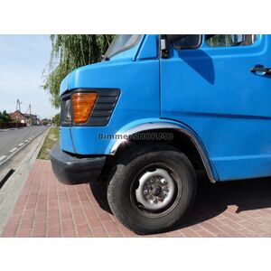 Накладки на арки из нержавейки (4 шт) Mercedes T2 (507-814) 1967-1996 гг.