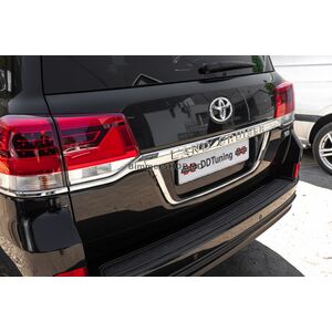 Рамка для Номерного Знака Стандарт Черный Toyota Land Cruiser 200 2007-2021 гг.