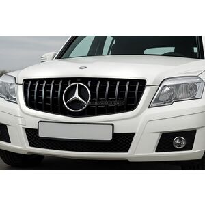 Передняя Решетка Радиатора GT Panamericana (2009-2012) Mercedes GLK сlass X204 2008-2015 гг.