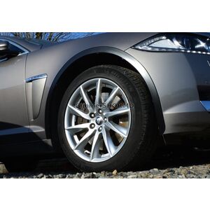 Накладки на арки из нержавейки (4 шт) Jaguar XF 2009-2016 гг.