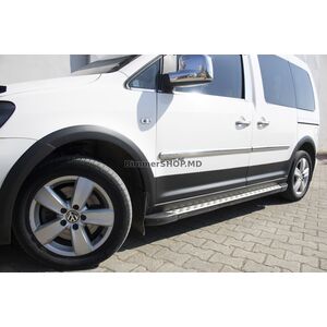 Комплект молдингов и расширителей арок 1 Дверь, Короткая База Volkswagen Caddy 2004-2010 гг.