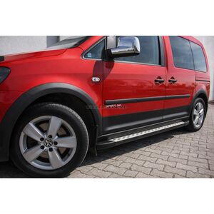 Комплект молдингов и расширителей арок 1 Дверь, Короткая База Volkswagen Caddy 2010-2015 гг.
