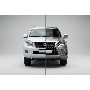 Комплект рестайлинга в Lexus GX460 2020 Toyota Land Cruiser Prado 150 2009-2023 гг.