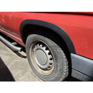 Расширители арок (4 шт, черные) Пластик ABS Mercedes Vito W638 1996-2003 гг.