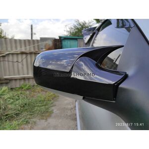 Накладки на зеркала в стиле BMW (2 шт) Renault Clio III 2005-2012 гг.
