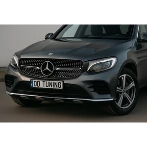 Передняя решетка Diamond Black (2015-2019) Без места под камеру Mercedes GLC X253 2015-2022 гг.