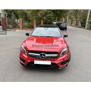 Передняя решетка радиатора AMG Silver (2014-2016) Mercedes GLA X156 2014-2019 гг.