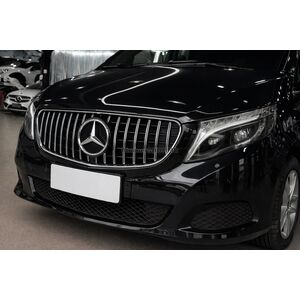 Передняя решетка GT Panamericana Хром (2019-2023 для V-class) Mercedes Vito/V-class W447 2014- гг.