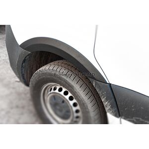 Расширители арок (4 шт, черные) Mercedes Sprinter W907/W910 2018- гг.
