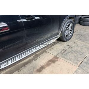 Боковые пороги (2 шт, OEM) Mercedes GLE W167 2018- гг.