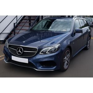 Передняя решетка Diamond Silver (для Avantgarde и AMG-Line, 2013-2016) Mercedes E-сlass W212 2009-2016 гг.