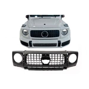 Решетка и Накладки на Фары G63 Mercedes G сlass W463 2018-2024 гг.