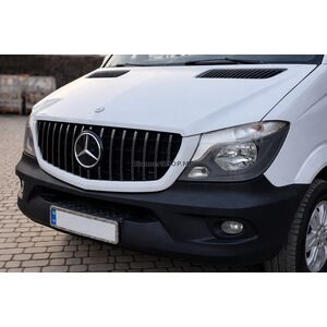 Передняя решетка GT Panamericana Хром (2013-2018) Mercedes Sprinter W906 2006–2018 гг.