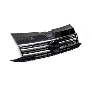Передняя решетка с хромированной полосой (под эмблему) Volkswagen T6 2015-2024 гг.