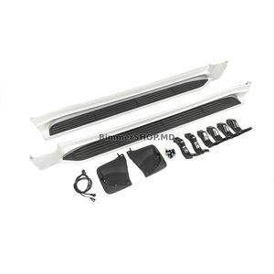 Боковые пороги (2 шт.) Toyota Land Cruiser 300 2021- гг.