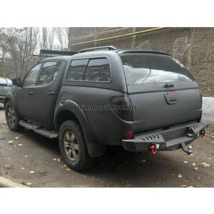 Усиленный задний бампер Dakar V1 (2010-2015) Mitsubishi L200 2006-2015 гг.