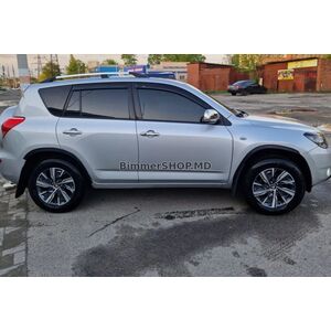 Расширители арок (4 шт, черные, ABS-пластик) Toyota Rav 4 2006-2013 гг.
