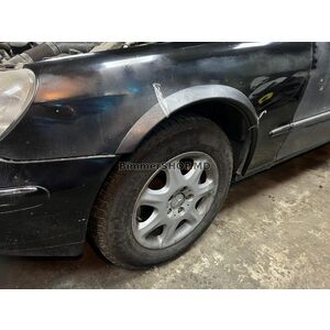 Расширители арок (4 шт, черные, ABS-пластик) Mercedes S-сlass W220 1998-2005 гг.