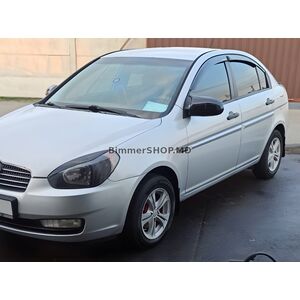 Накладки на Зеркала BMW-Style (2 шт) Hyundai Accent 2006-2010 гг.