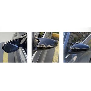 Накладки на зеркала без выреза под поворотник в стиле BMW (2 шт) Hyundai I-30 2012-2017 гг.