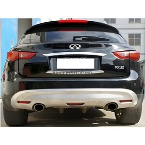Задняя накладка Libao (пластик) Infiniti QX70 2013-2019 гг.