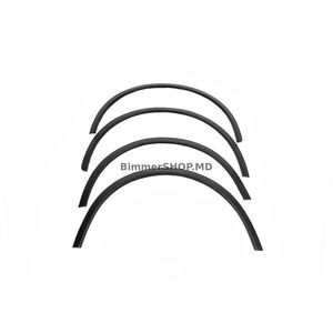 Расширители арок SD (2009-2013, 4 шт, черные, ABS-пластик) Mercedes E-сlass W212 2009-2016 гг.