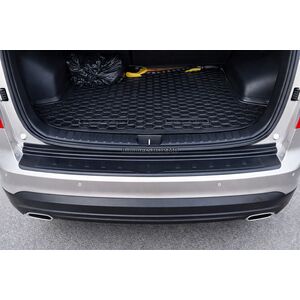 Накладка на задний бампер EuroCap 2019-2021 (ABS) Hyundai Tucson TL 2016-2021 гг.