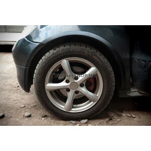 Расширители арок (4 шт, черные, ABS-пластик) Mercedes A-сlass W168 1997-2004 гг.