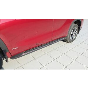 Боковые Подножки OEM V1 (2 шт., Алюминий) Toyota Highlander 2019- гг.