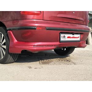 Накладка на задний бампер (Meliset, грунтованная) Fiat Bravo 2008-2016 гг.