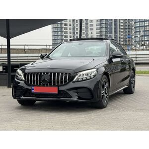 Передний бампер в сборе (AMG Line 2018-2021) Mercedes C-сlass W205 2014-2021 гг.