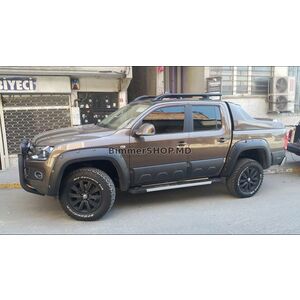 Расширители колесных арок (стекловолокно, под покраску) 19 см Volkswagen Amarok 2010-2022 гг.