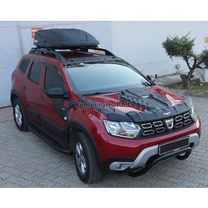 Комплект накладок на капот DRAGON (3 шт) Dacia Duster 2018-2024 гг.