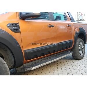 Молдинги на двери EuroCap (4 шт, ABS) Ford Ranger 2011–2022 гг.