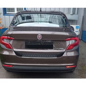 Накладка на крышку багажника (3 шт, ABS) Fiat Tipo 2016- гг.