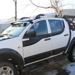 Верхние Молдинги Дверей (4 шт, ABS) Mitsubishi L200 2006-2015 гг.