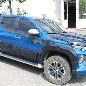 Расширители колесных арок V2 (2019+, EuroCap) Mitsubishi L200 2015-2024 гг.